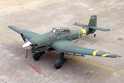 ESM Ju-87D Stuka 120 - 180 / 26cc 80inch